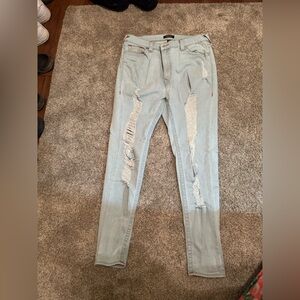 True Religion Light Blue High Rise Jeans